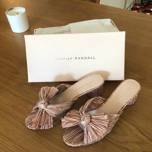 NWT Leoffler Randall Emilia - Rose Gold 8